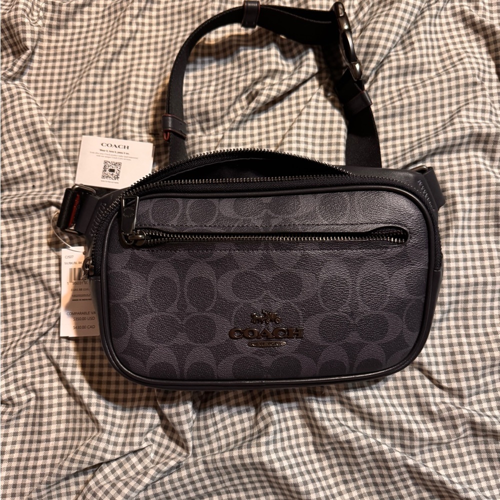 Coach Elias Belt Bag In Signature pack